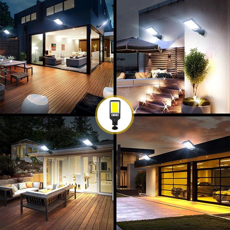 Luz Solares com Sensor de Movimento